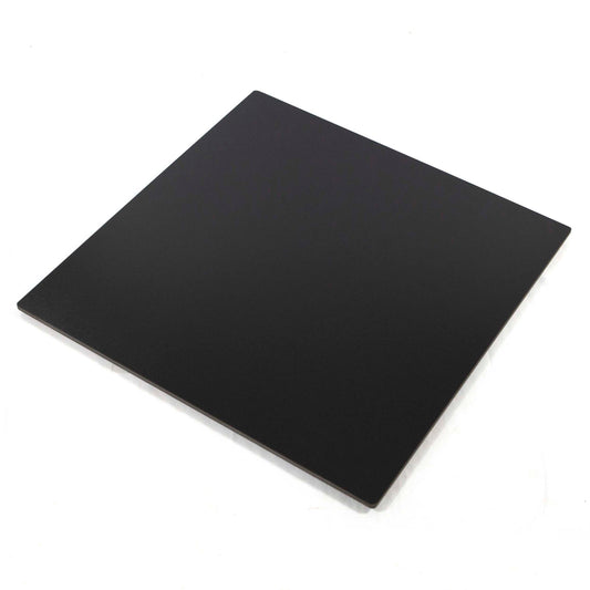30 x 30" Sintered Stone Restaurant Table Top, Pure Black Color #KE3030-N