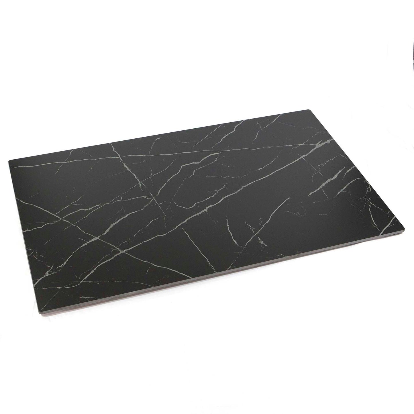 30 x 48" black sintered stone restaurant table tops
