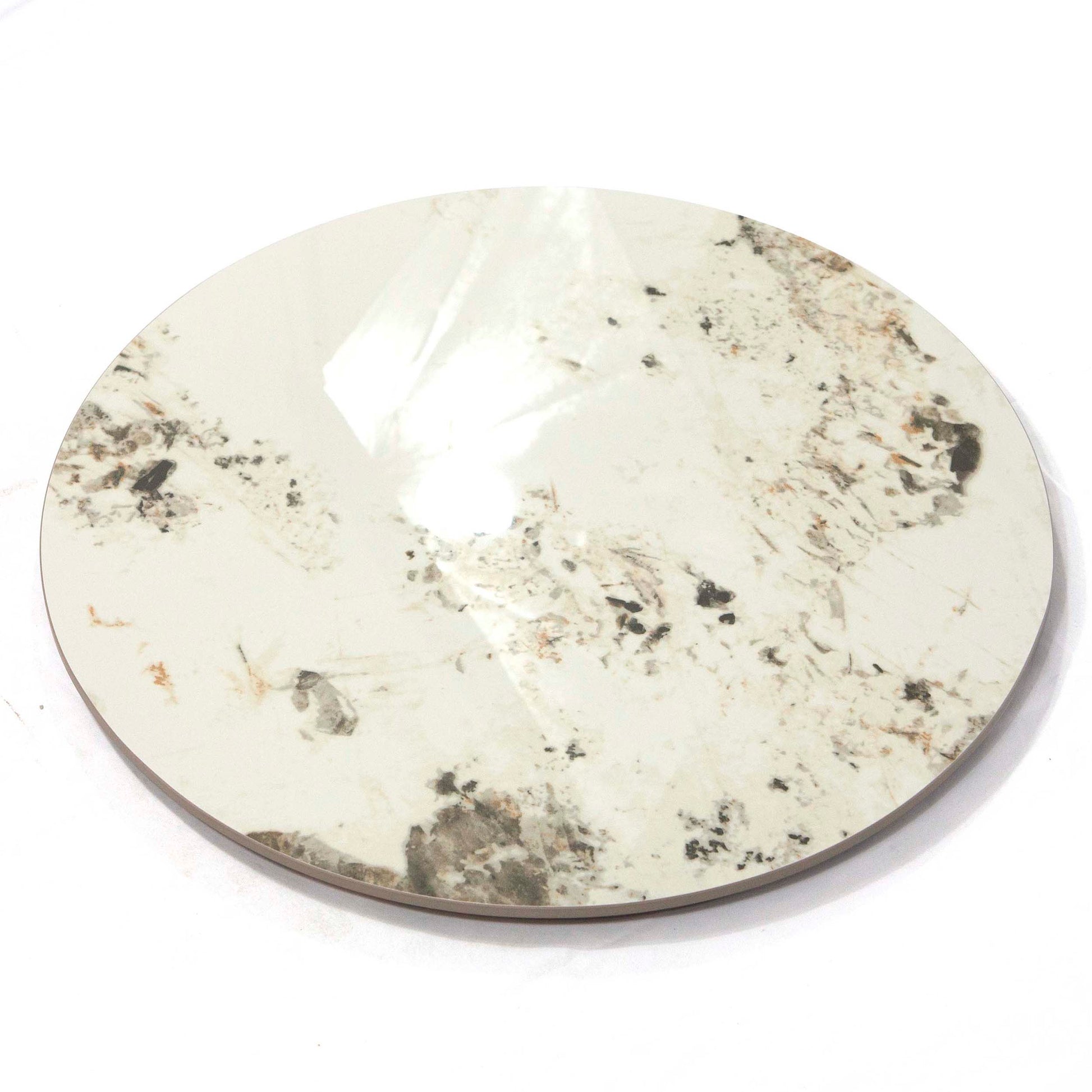 pandora color sintered stone round table tops 24"