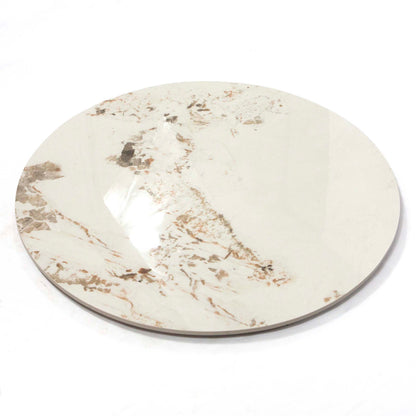 30" round pandora color sintered stone restaurant table tops