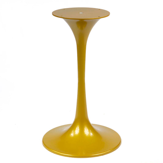 Table Leg for End Table, Tulip-Shaped, Brass Color #LK1423G