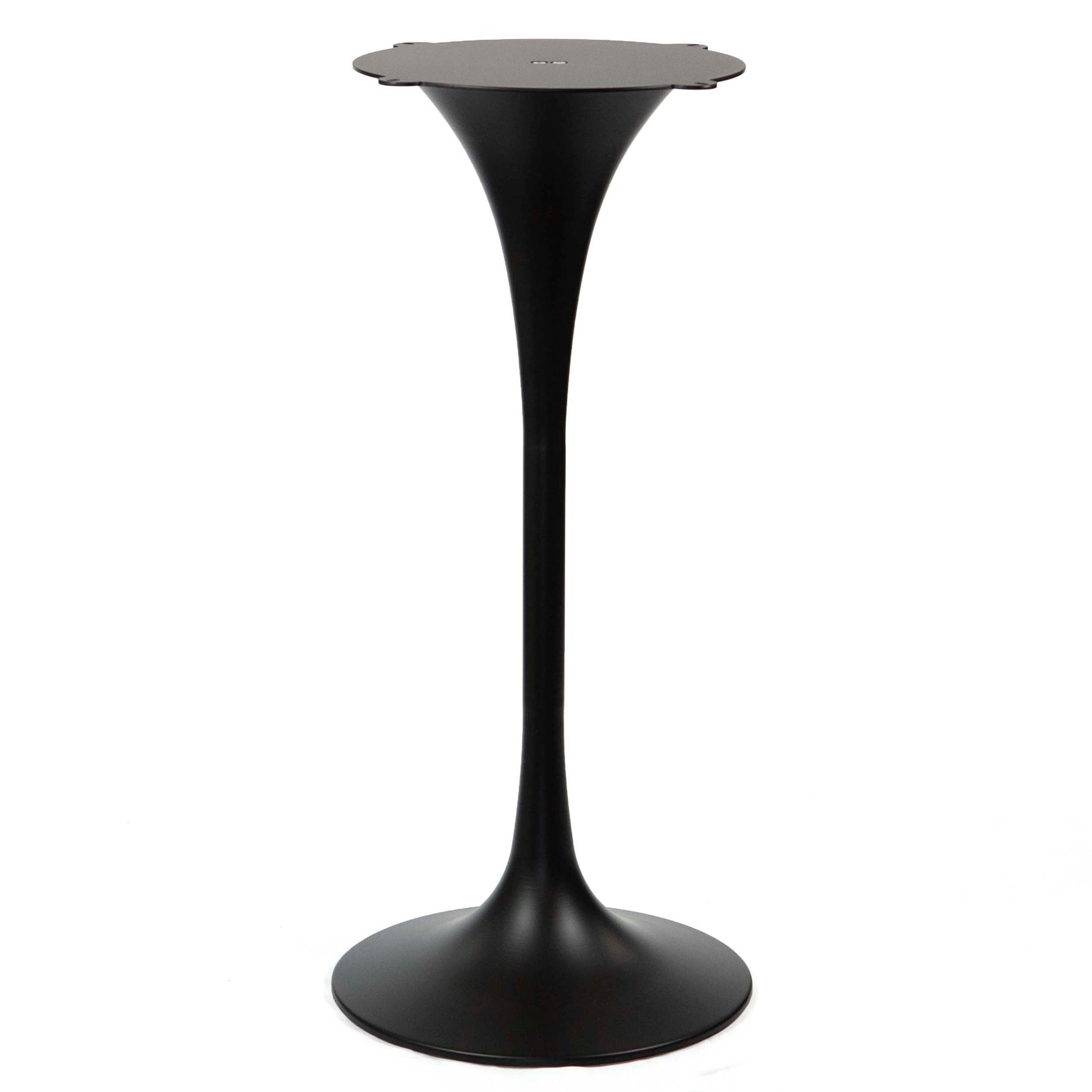 bar height tulip shaped pub table base
