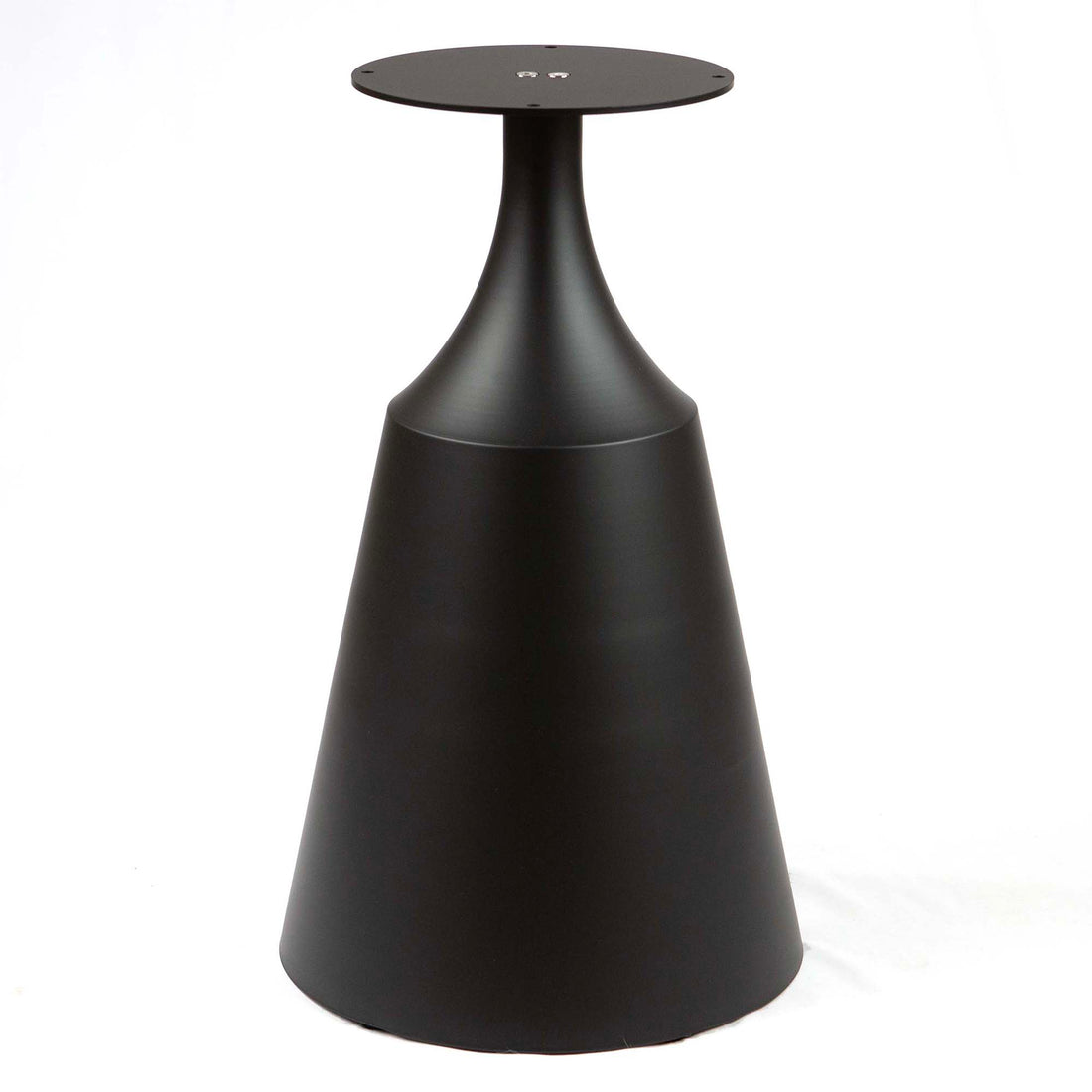 Heavy Duty Metal Cone Shaped Side Table Base #LK361 – Rusty Design Dallas