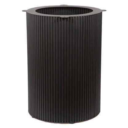 fluted round dining table base