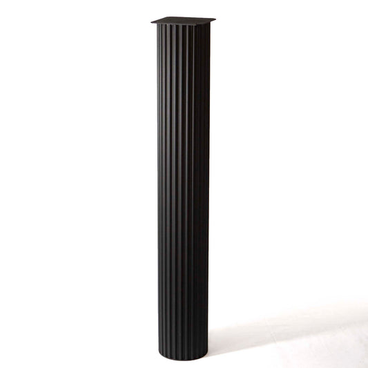 LK482 fluted bar height table legs