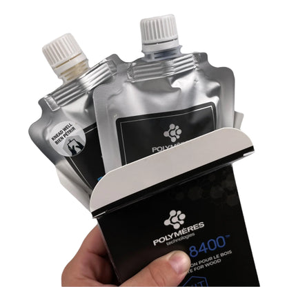 Wood Repair Filler (Color : Black) | Quick Drying & Easy Sanding | Food Safe | Weather-resistant | P-TEC 8400