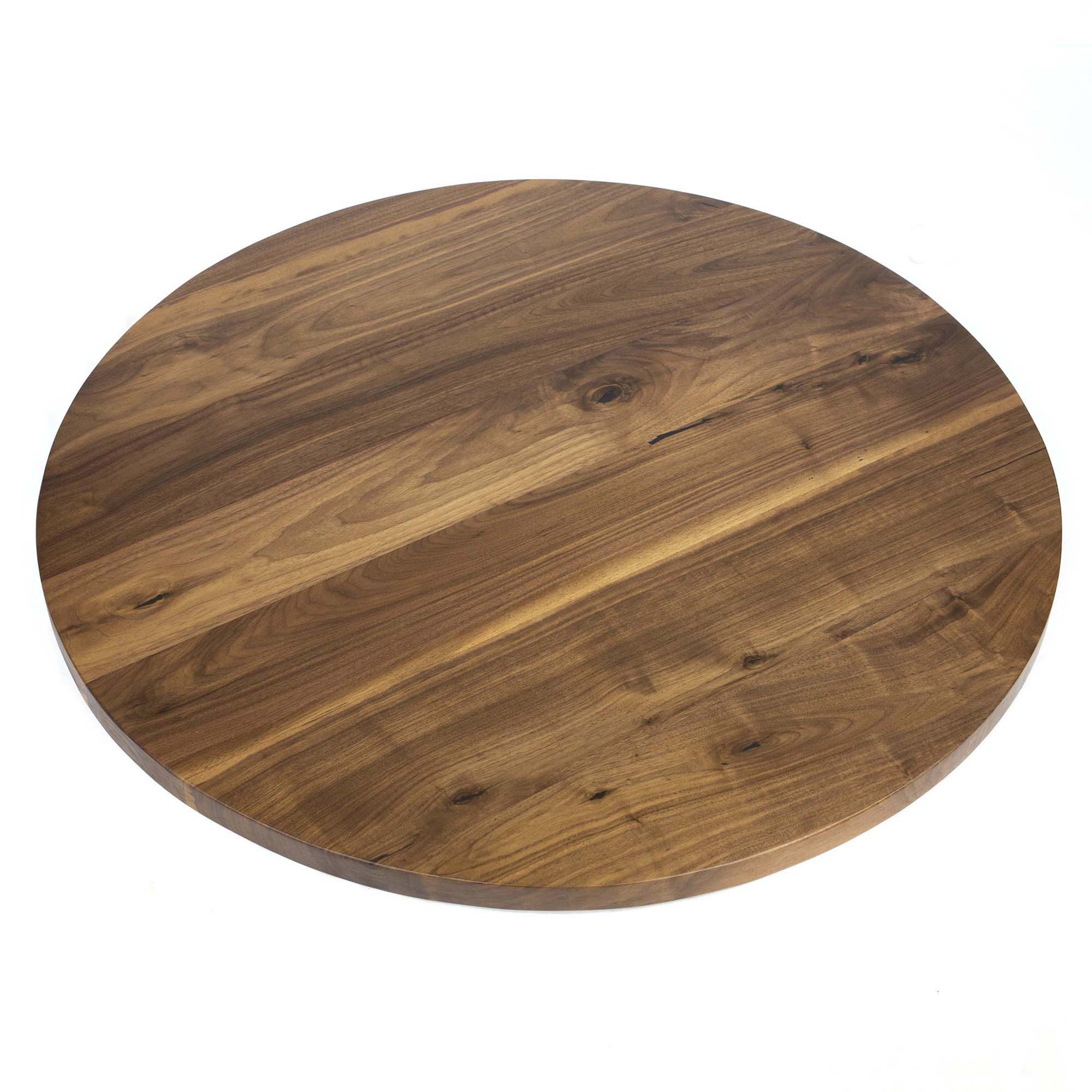 Walnut Table Top Roundedf Solid Walnut Table Tops – Rusty Design Dallas