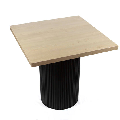 30 x 30" Melamine Restaurant Cafe Table, Natural Oak Color #S22M3030NT