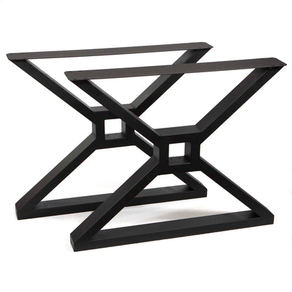 Extra Wide Stretcher Dining Table Legs, 1 Pair #SS021