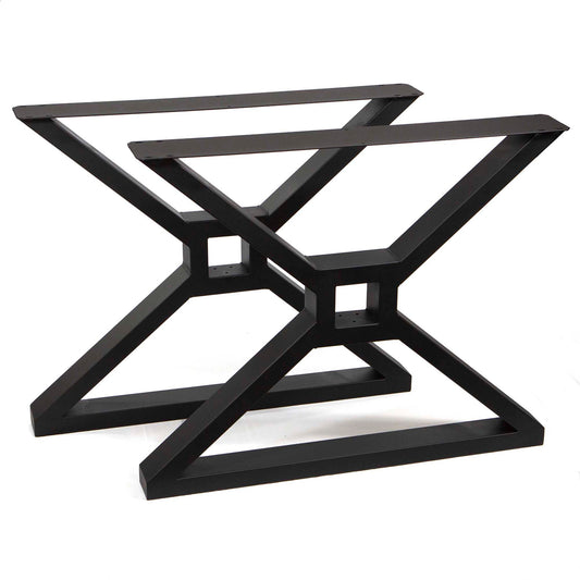 Extra Wide Stretcher Dining Table Legs, 1 Pair #SS021