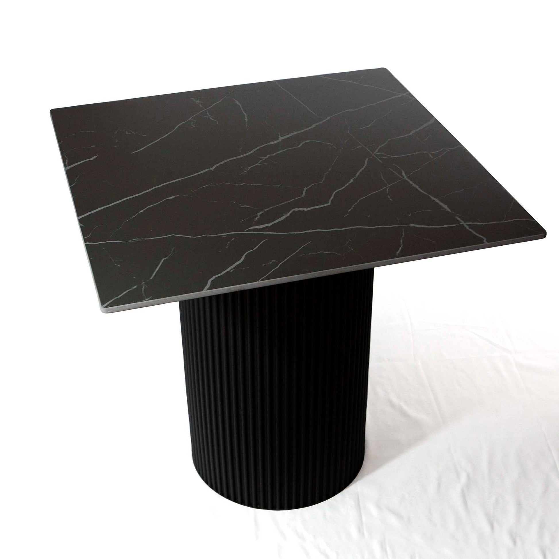 square cafe restaurant table