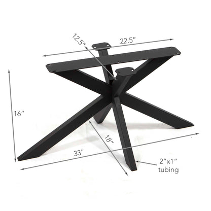 Spider Shaped Coffee Table Legs, 1 Set #SS1320