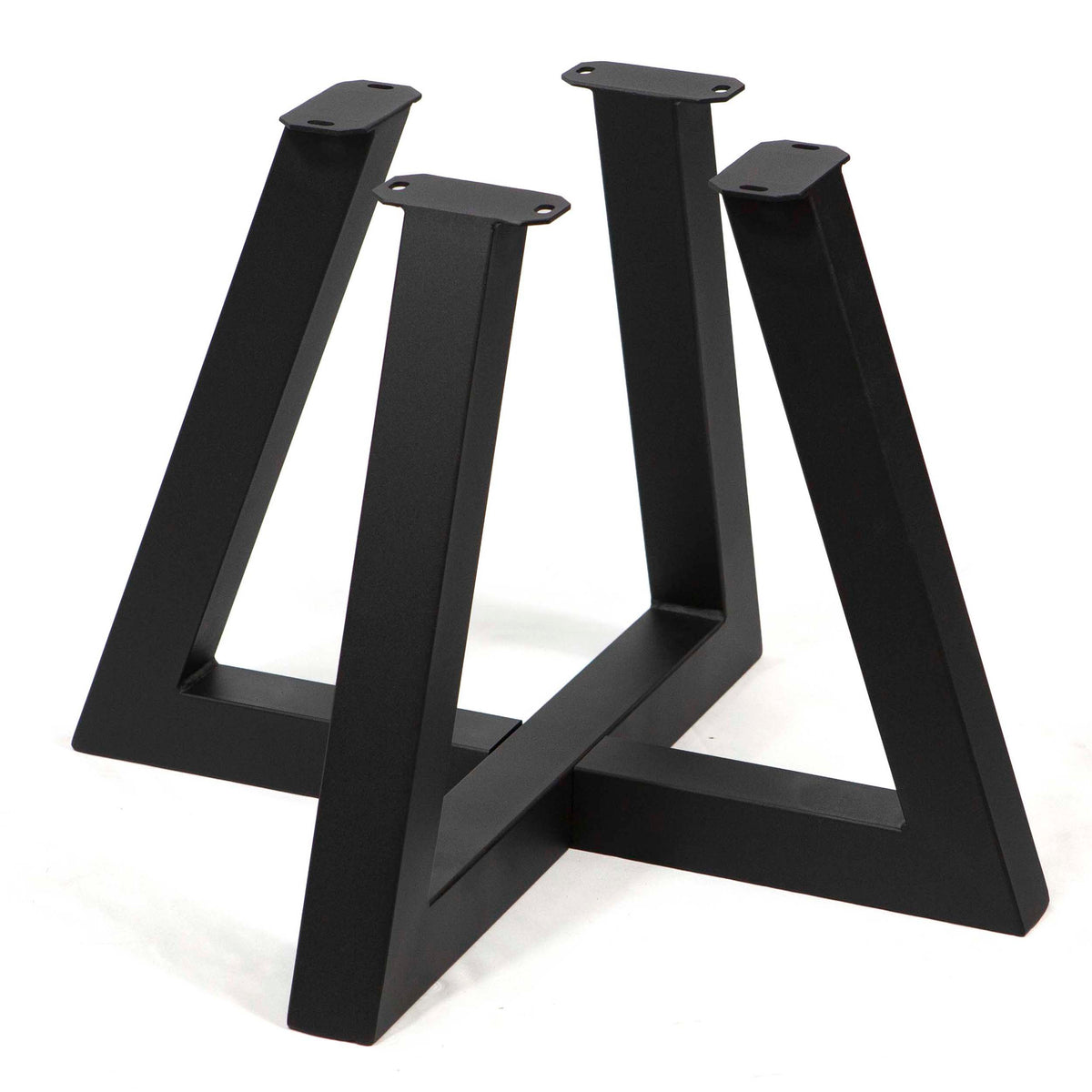 Pyramid Metal Coffee Table Base for Round Tops #SS2221 – Rusty Design ...