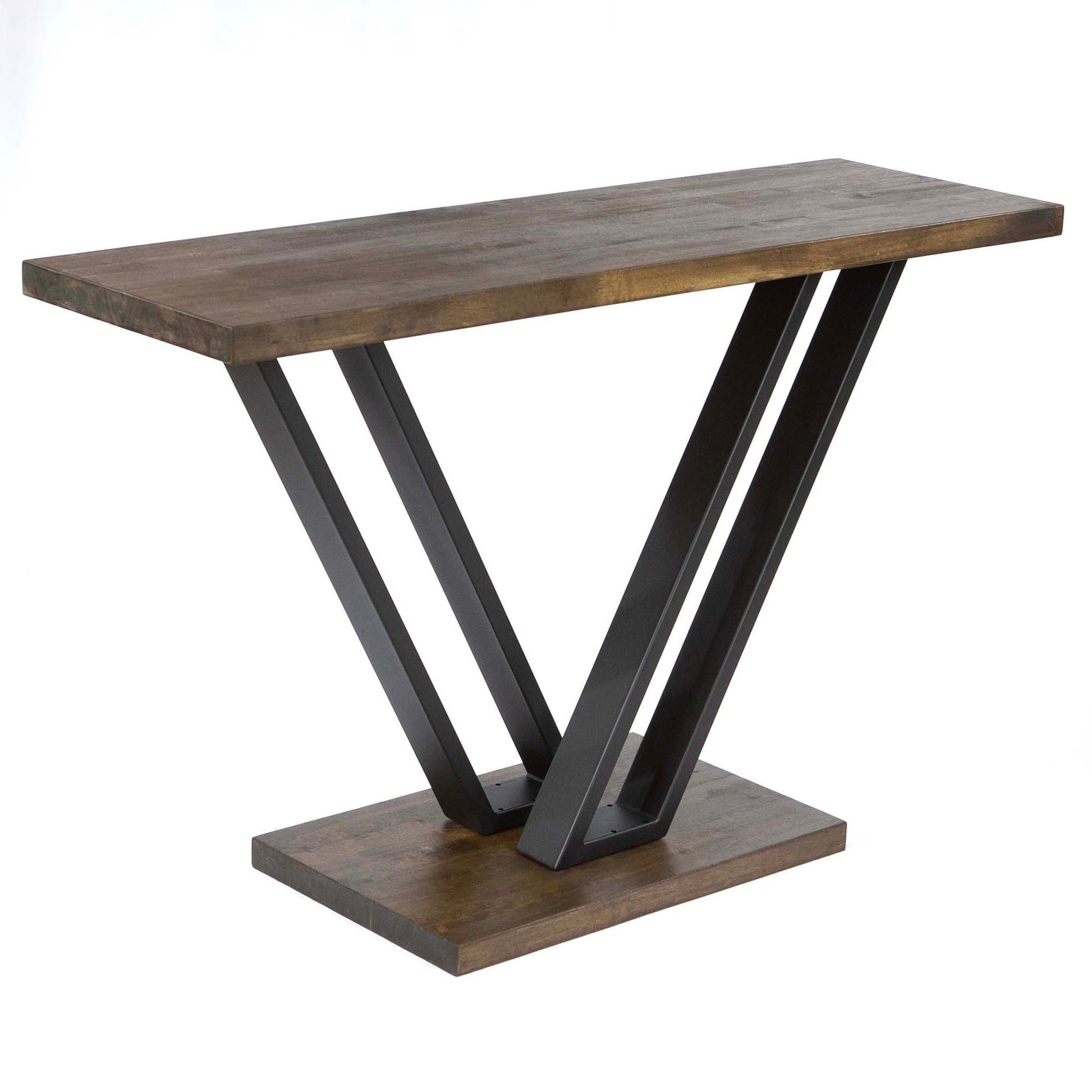 SS2430 V shaped entryway console table base