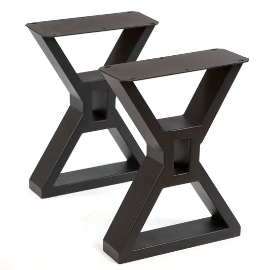 Farmhouse metal bench legs - SS700 Rusty Design USA