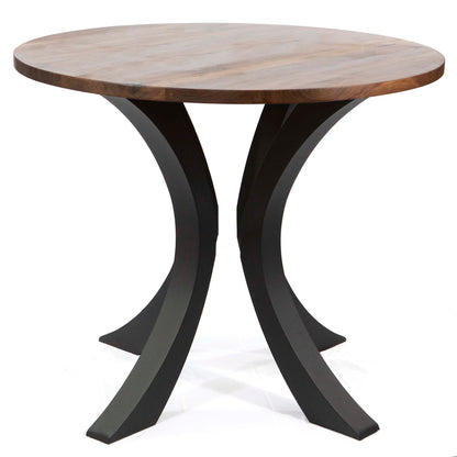 H34" Counter Height Curve Shaped Dining Table Legs, #ST3011F