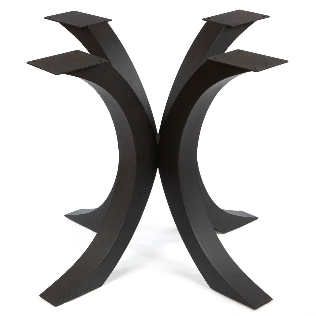 Flowy Butterfly Round Metal Dining Table Legs | 28