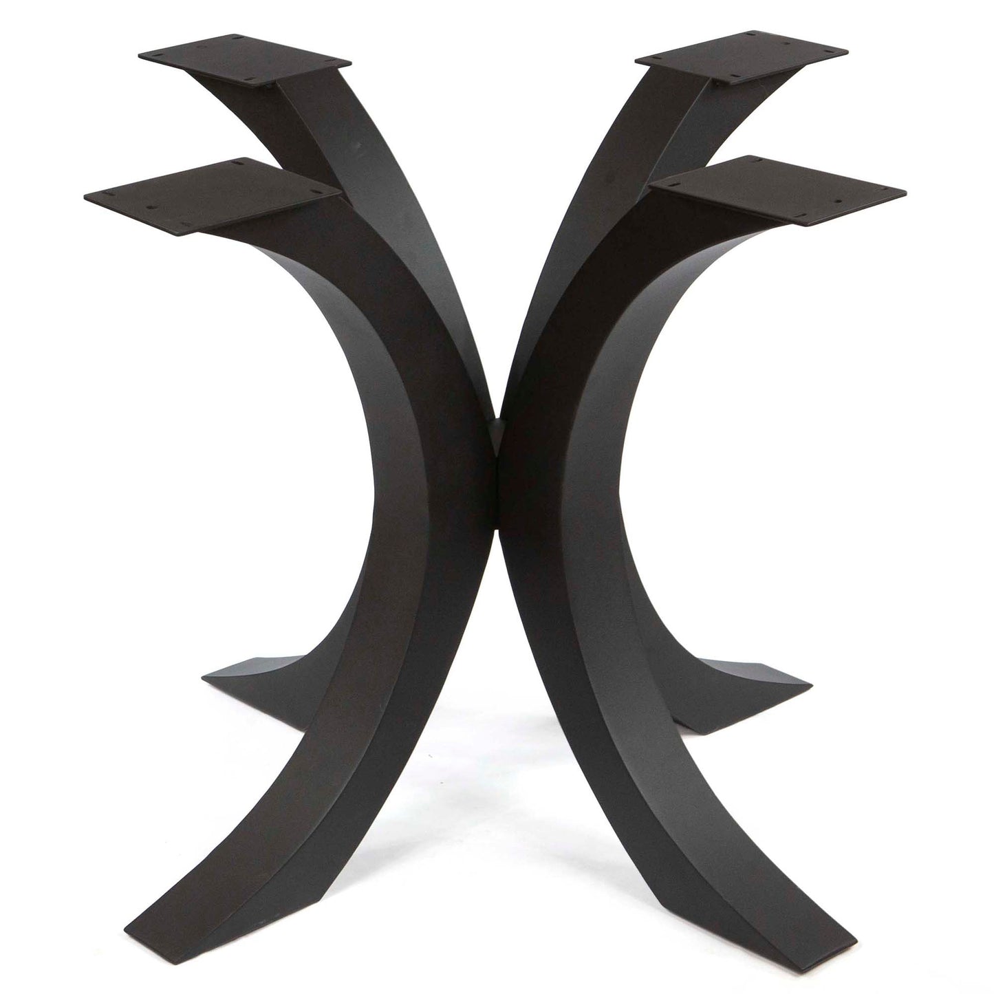 ST3011 flowy butterfly shaped round dining table base