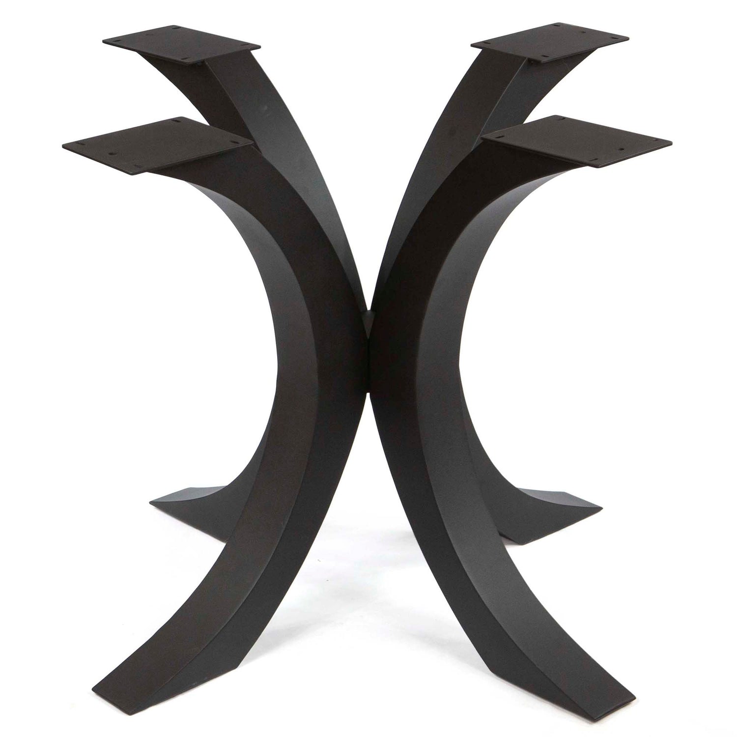 ST3011 flowy butterfly shaped round dining table base