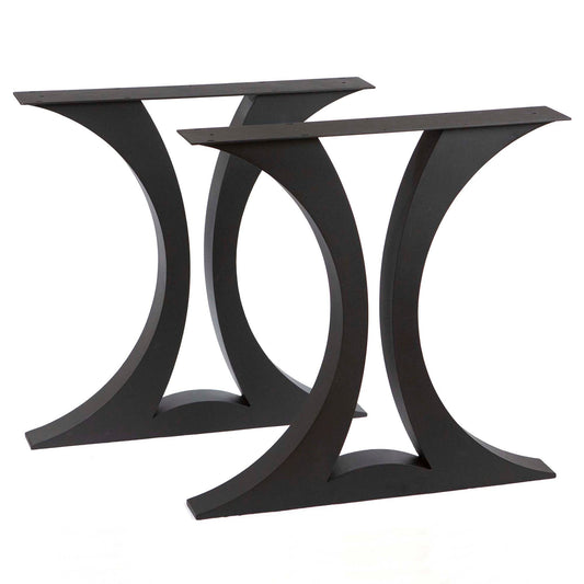 ST3012 flowy X-shaped dining table legs