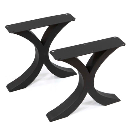 Flowy X-Shaped Coffee Legs, 1 Pair #ST3013D