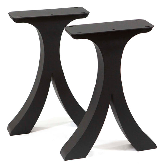 wishbone bench legs