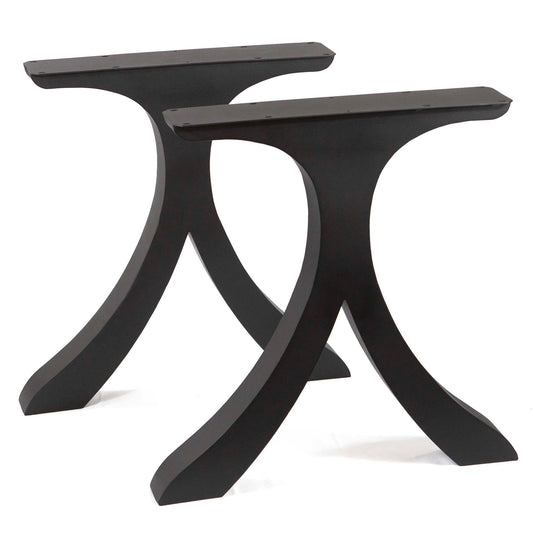 Flowy Wishbone Dining Table Legs, #ST3016