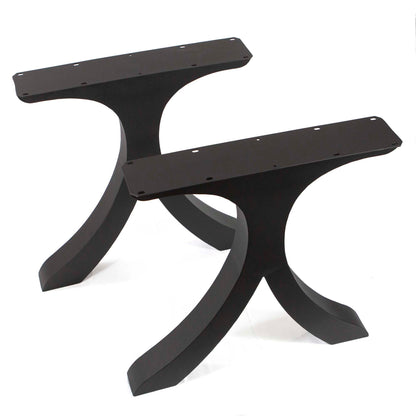 Flowy Wishbone Dining Table Legs, #ST3016