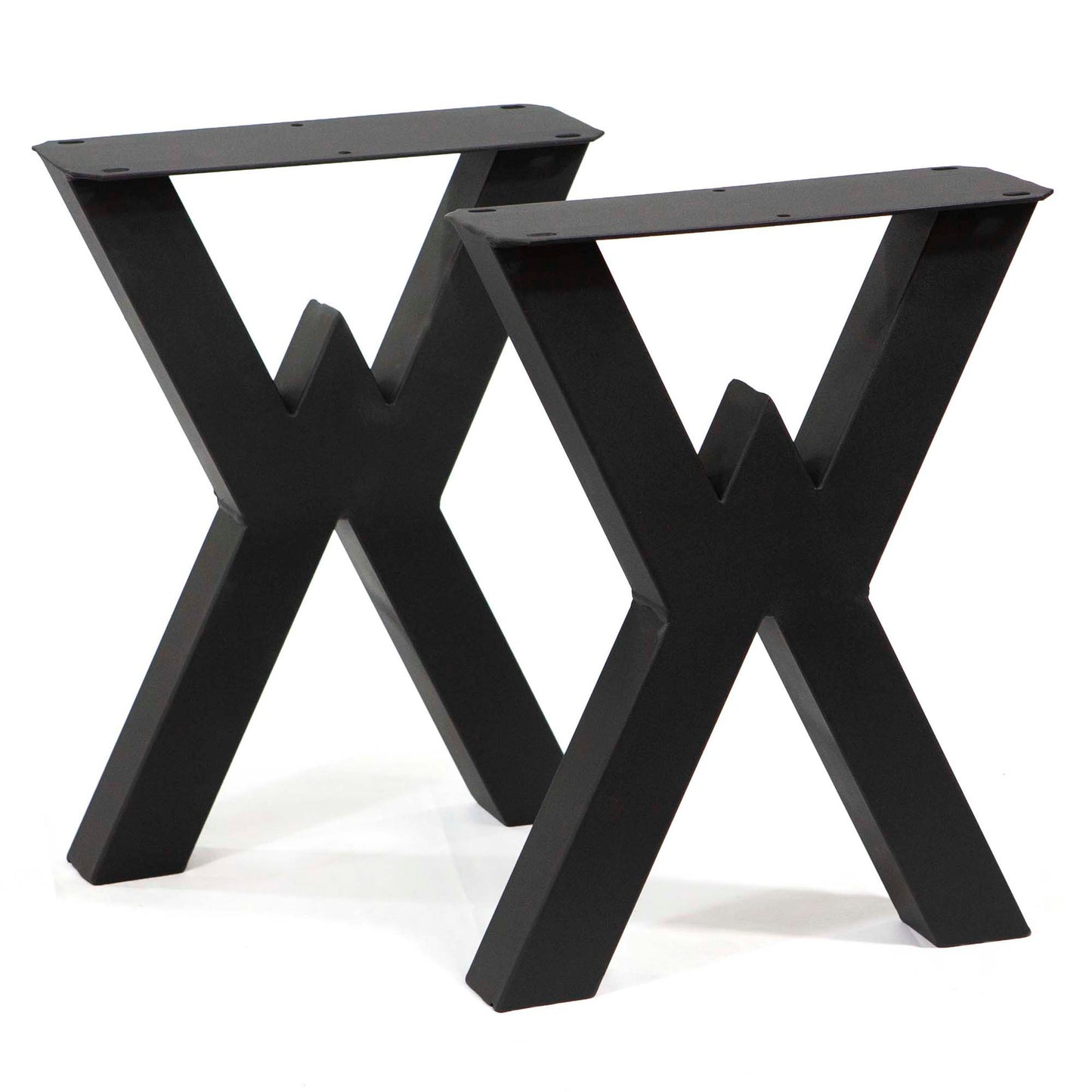 peak shaped bench legs