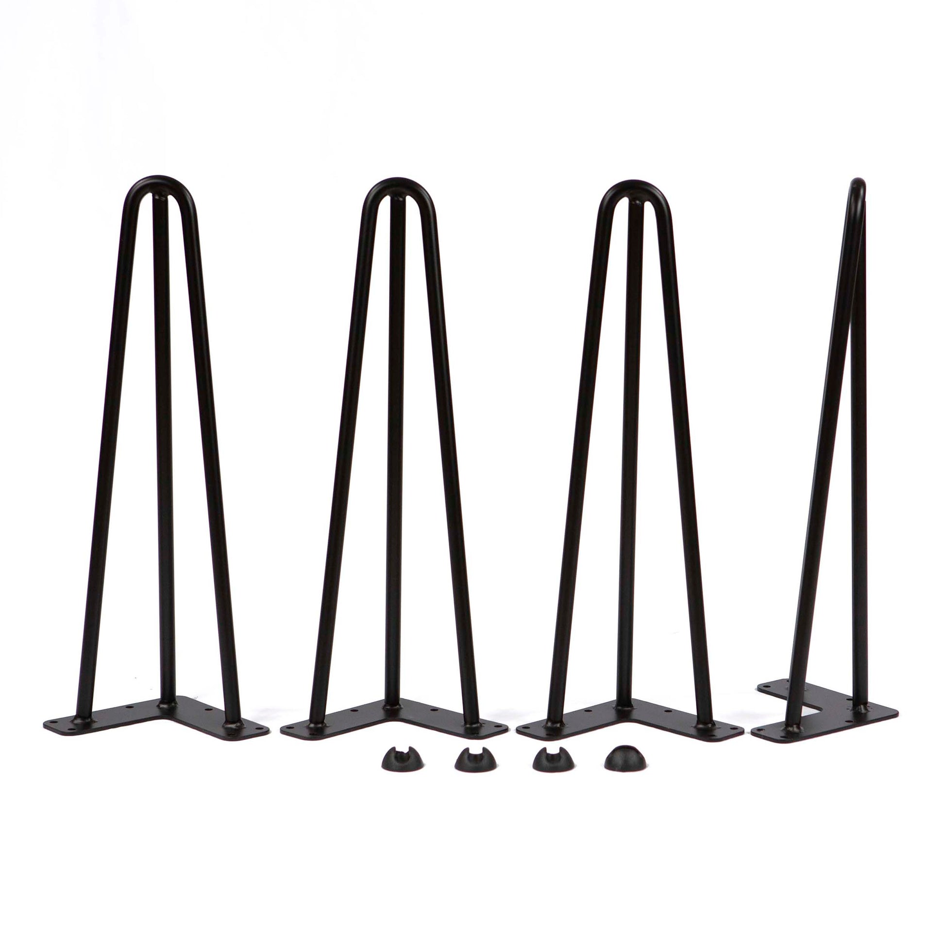 W5032C 16 inch hairpin bench and coffee table legs