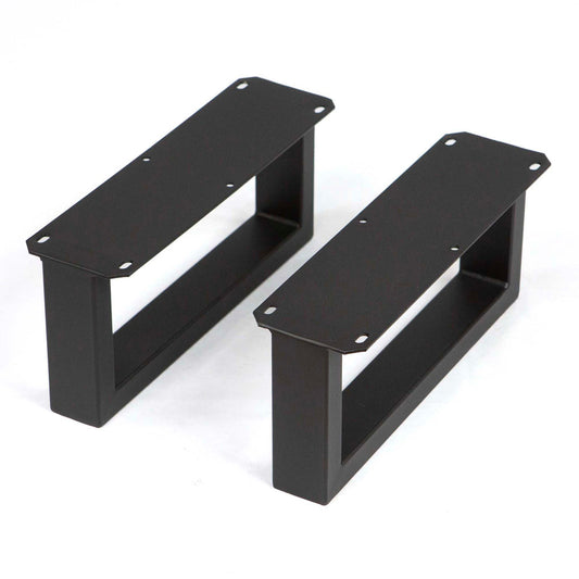 H6" U-shaped Metal Furniture Legs, 1 Pair #W5033L6