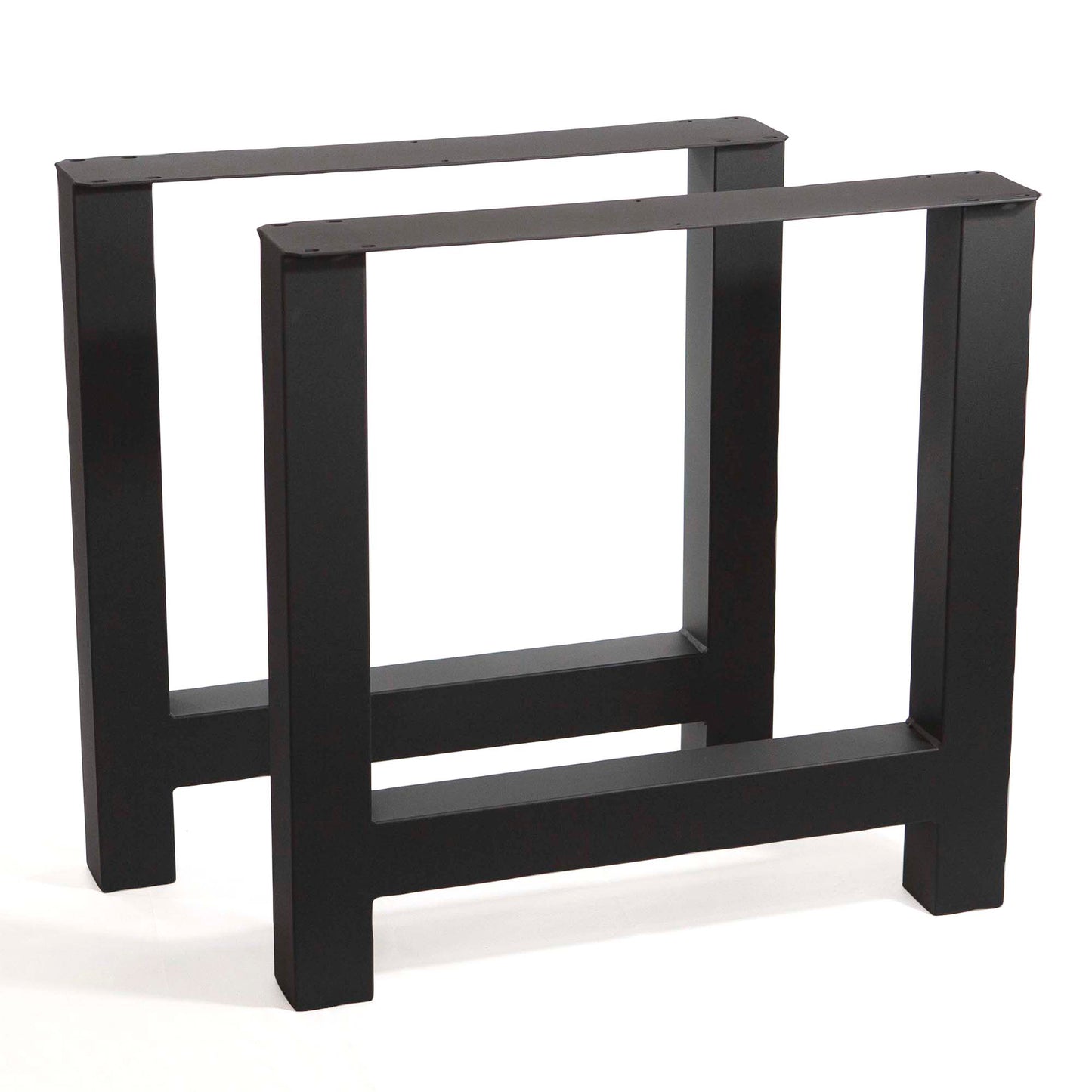 H-Shaped Dining Table Legs, Made in 3"x3" Tubing, 1 Pair #W5043A