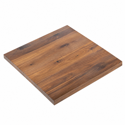 24 x 24" Black Walnut Commercial Table Top