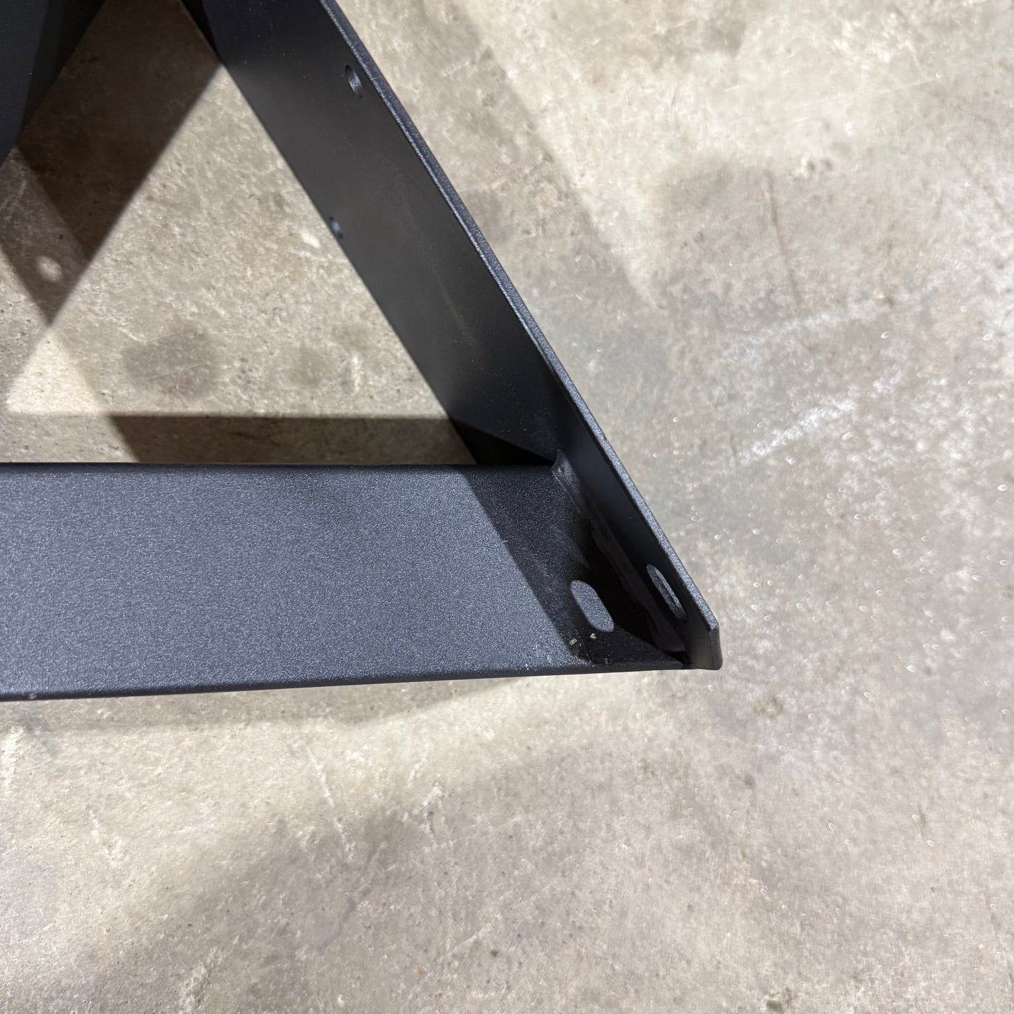 Clearance #12 | Metal Bench Leg Base, 1 Pair, X Shape #W5037E
