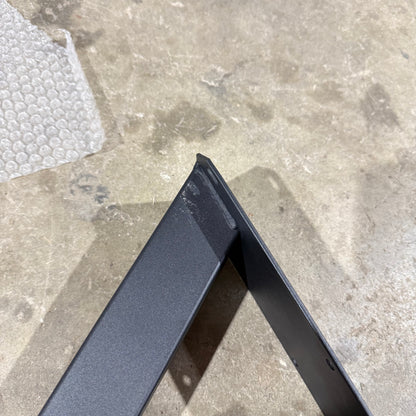 Clearance #12 | Metal Bench Leg Base, 1 Pair, X Shape #W5037E