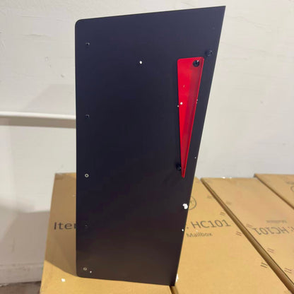CLEARANCE #10｜Regular Size Post-Mounted Mailbox, Contemporary Design #HC100