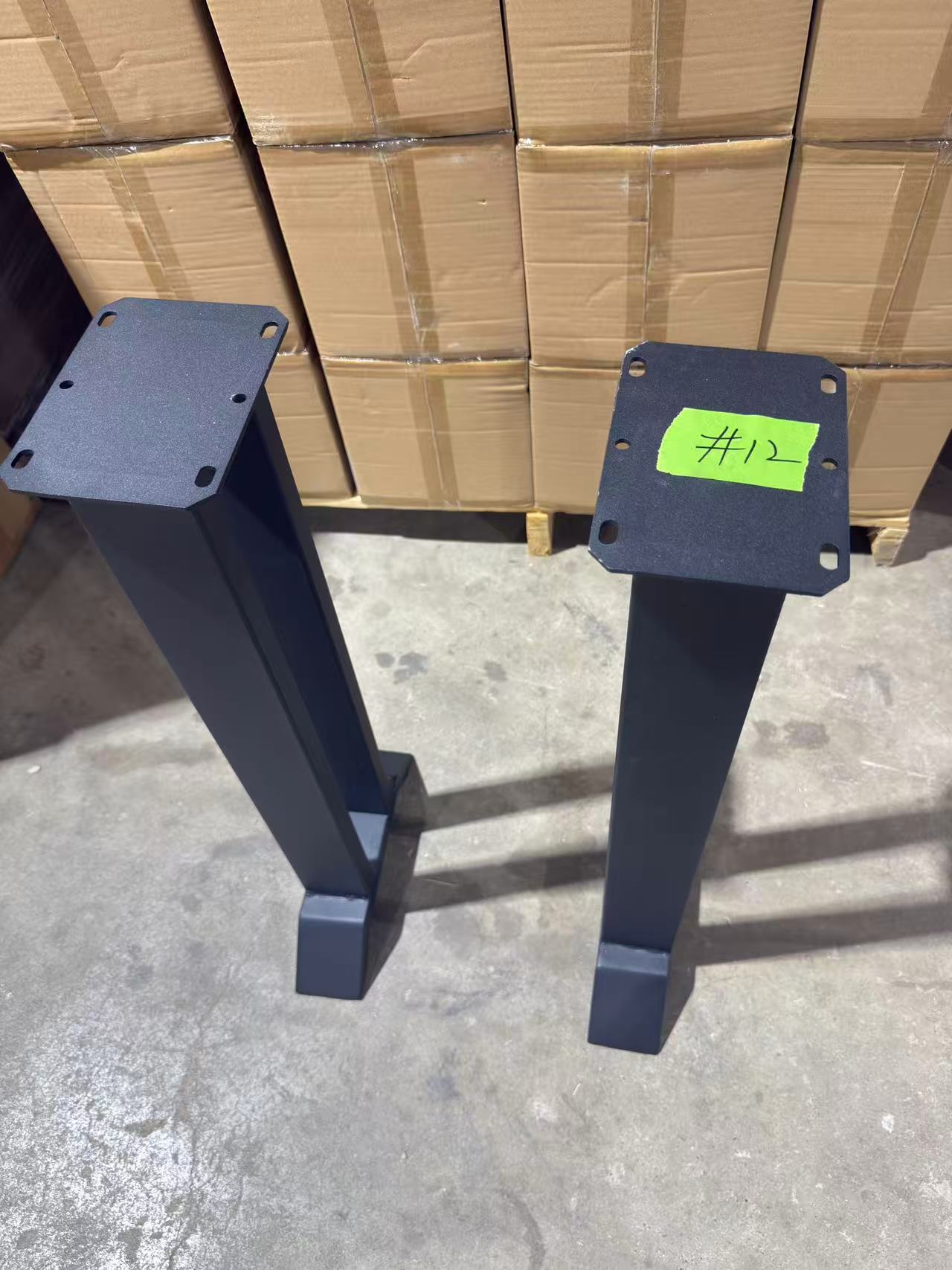 Clearance #12 | Pagoda Shaped Entryway Console Table Legs, 1 Pair #ST3130