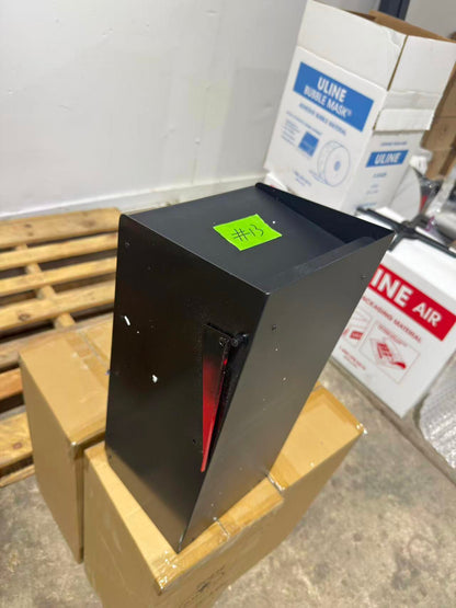Clearance #13 | Regular Size Post-Mounted Mailbox, Contemporary Design #HC100
