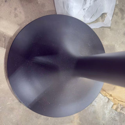 Clearance #2 | Table Leg for End Table, Tulip-Shaped, Black Color #LK1423B