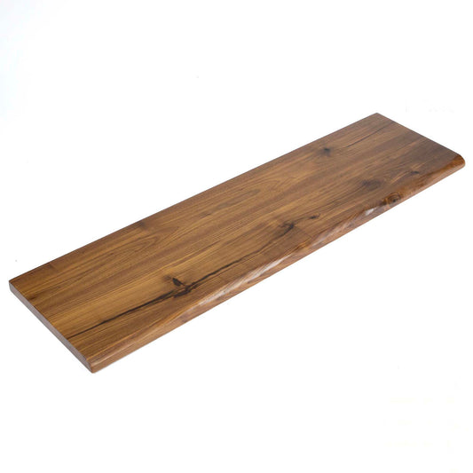 13 x 48" black walnut table top