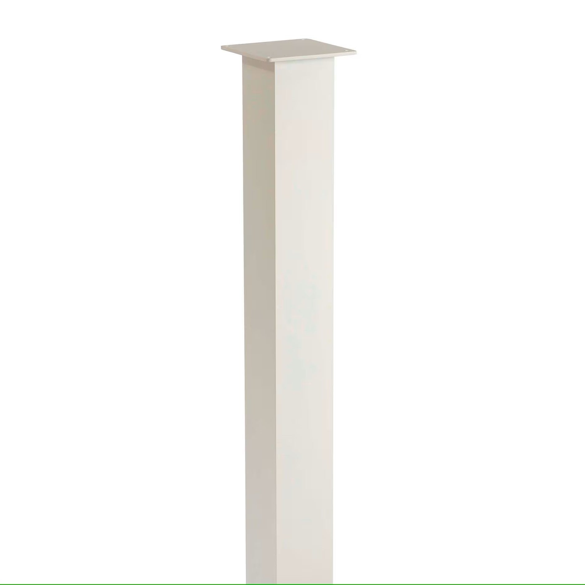 White Post For Mailbox, #HC004 – Rusty Design Dallas